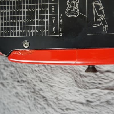 Casio PG-300 Refurbished MIDI Guitar 1980s - Red Burst image 13