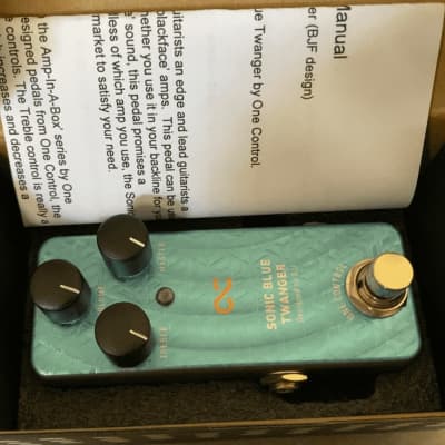 Reverb.com listing, price, conditions, and images for one-control-one-control-sonic-blue-twanger