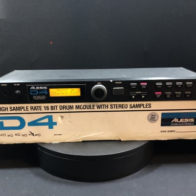 1991 • Alesis D4 Drum Module 12 triggers 4 output