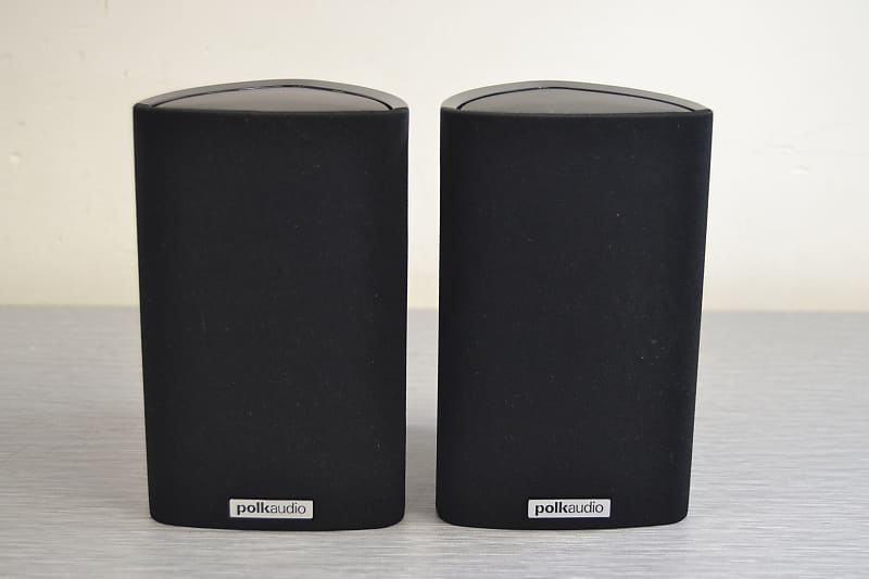 Polk Audio RM7 SAT Mini Bookshelf Speakers  			