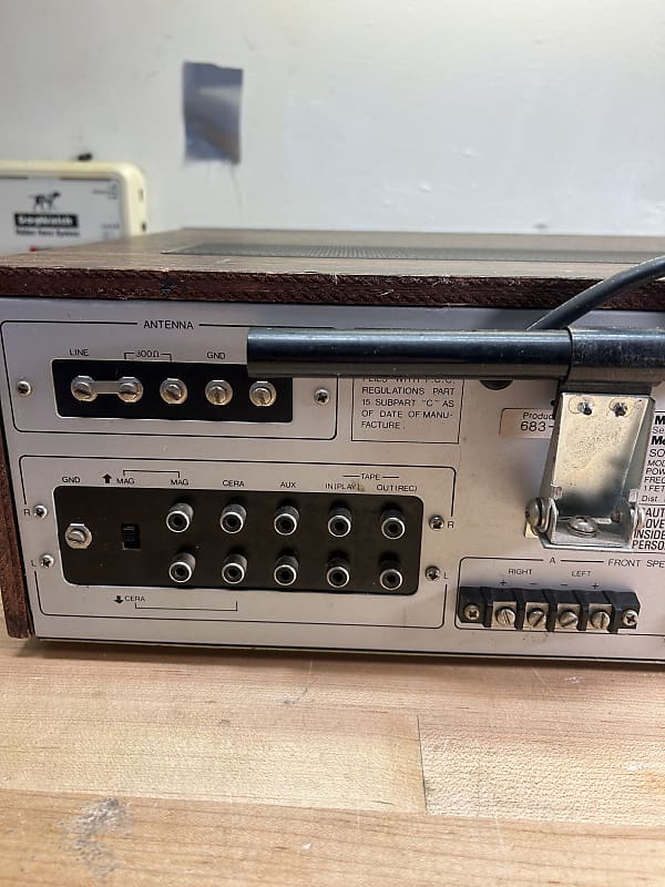 Modular Component Systems 3212 1970&#039;s - wood grain  			