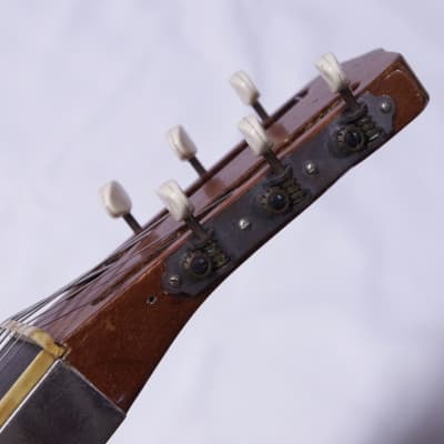 National 1929 Tricone square-neck resonator Guitar w/ case - VINTAGE image 11
