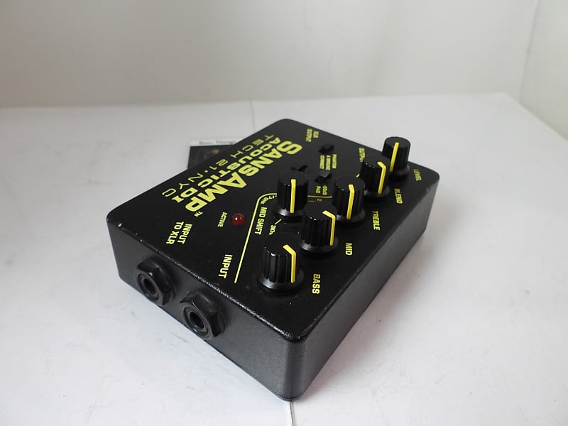 Tech 21 Sansamp Acoustic DI Direct Box Preamp Preamplifier