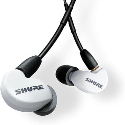 Shure SE215SPE-W-BT1 Sound-Isolating Earphones With Rmce-Bt1 Bluetooth Cable White image 11