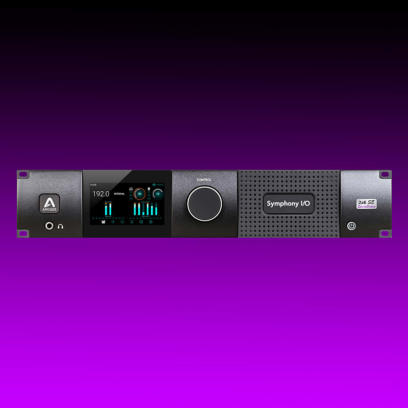 Apogee Symphony I/O MK II 2x6 SE Thunderbolt Audio Interface • Authorized Dealer • FREE S/H image 1