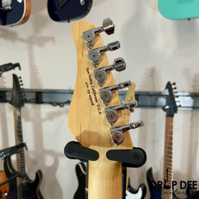 Schecter USA Custom Shop PT Custom Electric Guitar w/ Case-Trans Sky Blue image 15