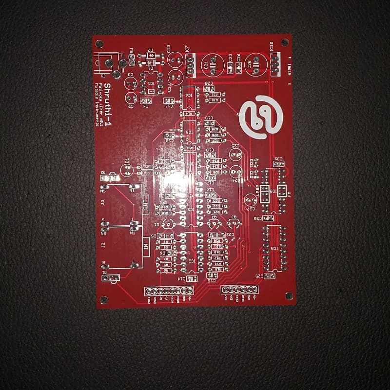 Mutable Instruments Shruthi Polivoks Filter PCB  Red image 1
