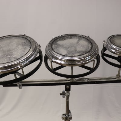 CB Percussion 6/8/10" Roto Tom Drums With Stand image 2