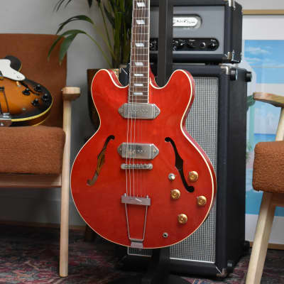 1991 Epiphone Casino Cherry Made in Japan Terada Factory, MIJ, Pre-Elitist image 6