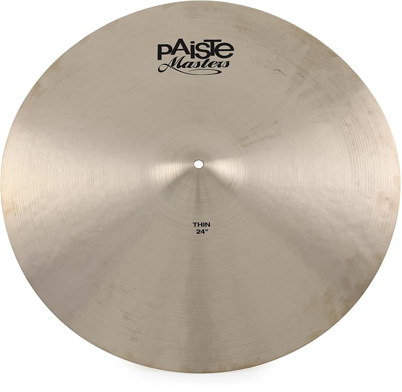 Paiste Masters Thin Ride Cymbal - 24-inch image 1