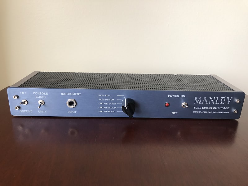 配信機器・PA機器・レコーディング機器 MANLEY TUBE DIRECT INTERFACE Manley Stereo Tube Direct Interface with EQ - Vintage King