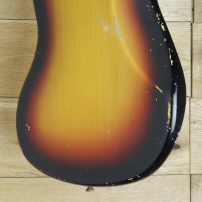 Fender Custom Shop Dealer Select CuNiFe Wide Range Jazzmaster Relic, 3 Tone Sunburst R124808 image 4