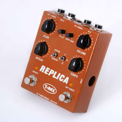 T-Rex Replica Stereo Delay Guitar Effects Pedal with Tap Tempo image 2