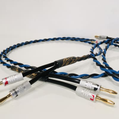 Canare 4S11 Star-Quad Speaker Cable Pair with Eminence Gold Spade