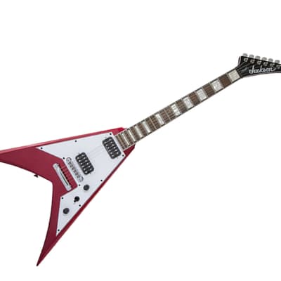 Used Jackson X Series KVXT Scott Ian Signature King V Guitar - Candy Apple Red for sale