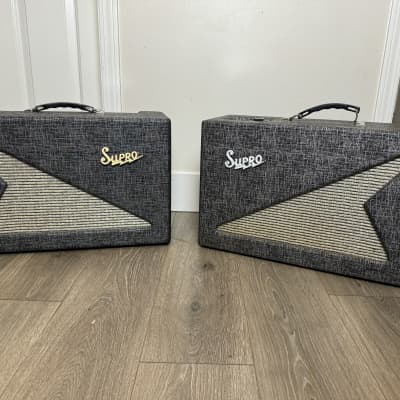 Supro 1600R and model 600 reverb 1960 for sale