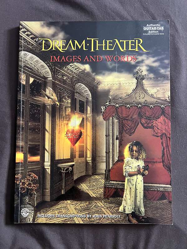 Tab book John Petrucci Images And words dream theater image 1