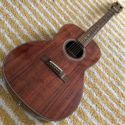 Takamine PT-407 New Yorker (Parlor) 2003 Natural Koa | Reverb