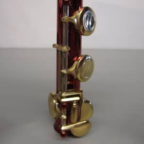 Glory GFL-180 Offset Closed-Hole Flute, Red | Reverb