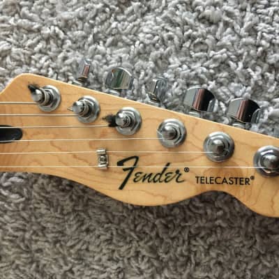 Fender Standard Telecaster 2014 2-Tone Sunburst MIM Maple Neck Guitar + Gig Bag image 5