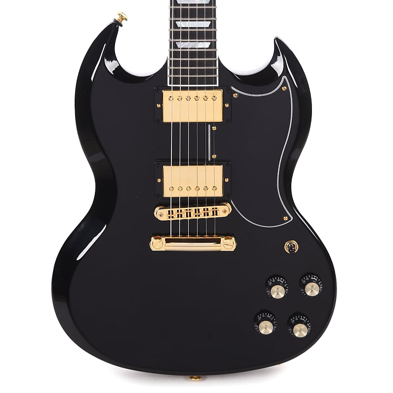 Gibson Modern SG Modern Ebony w/Gold Hardware (CME Exclusive) image 1