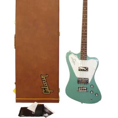2021 Gibson Thunderbird Bass Guitar, Inverness Green w/ Non-reverse Headstock w/ Case & Candy image 1