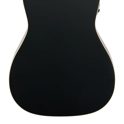 Fender Joe Strummer Campfire Malibu Acoustic Electric Matte Black with Bag image 6