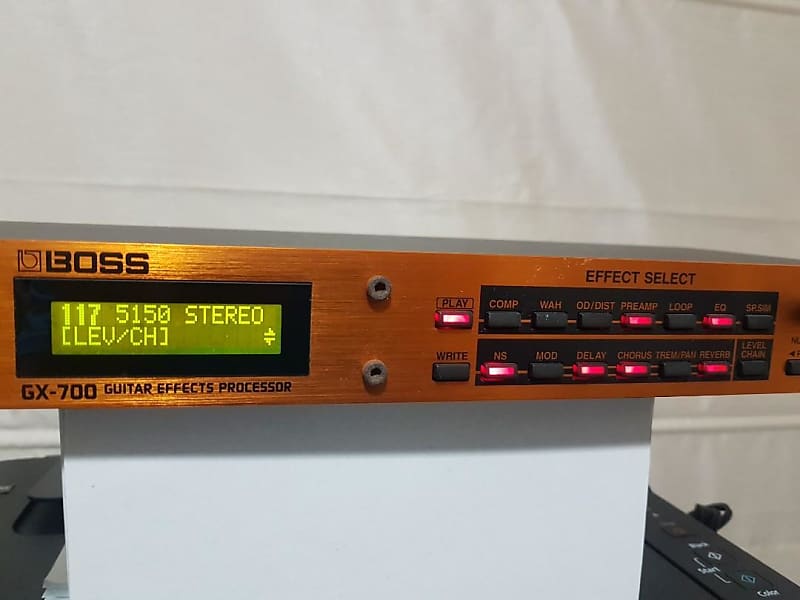 Rare Boss GX700 Rackmount Multi Guitar Effects Unit | Reverb