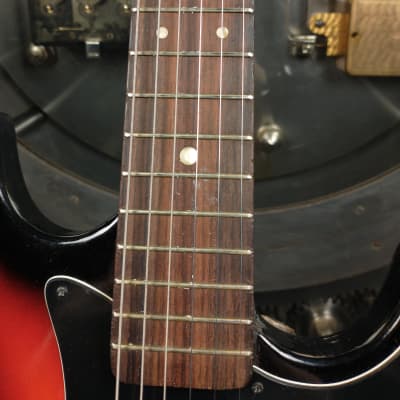 "Trump" Single P90 Japan Electric Guitar 70s Sunburst imagen 4