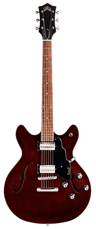 Guild Guitars Starfire I DC - Semi-Hollow Body Electric Guitar - Double-Cut -  Vintage Walnut image 1