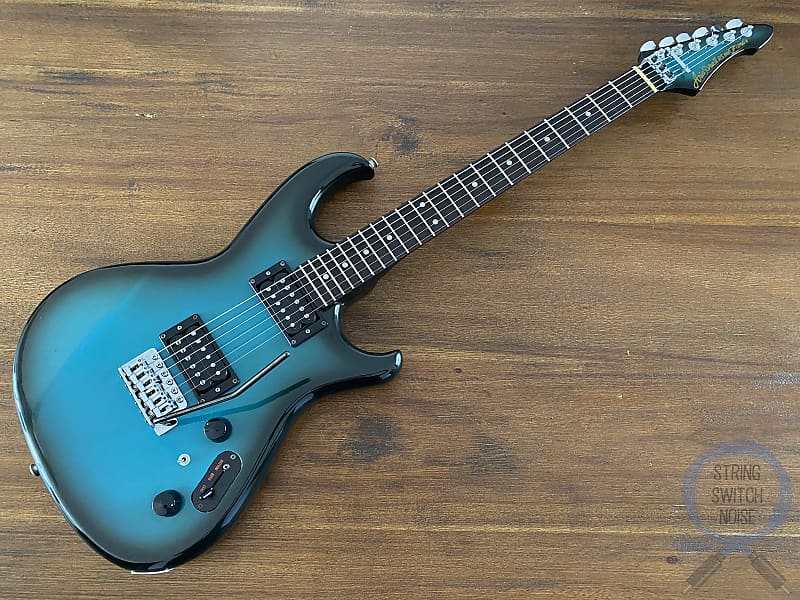 Aria Pro II Guitar, RS Inazuma, Blue Black Burst, MIJ 1984