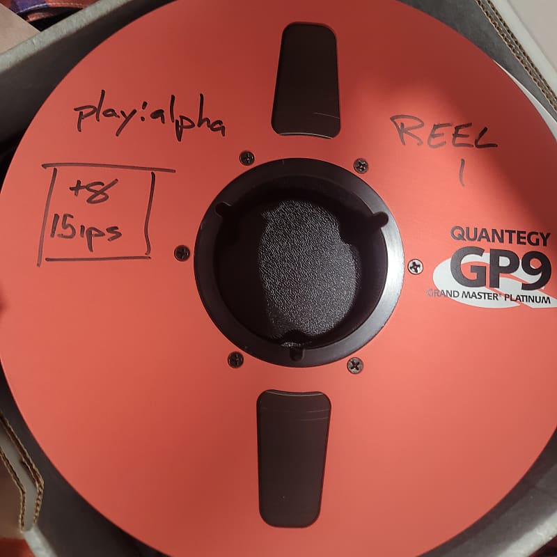 Quantegy GP9 2 X 2500' a tape 2004