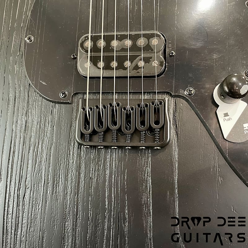 ESP LTD XJ-1 HT Electric Guitar-Black Blast