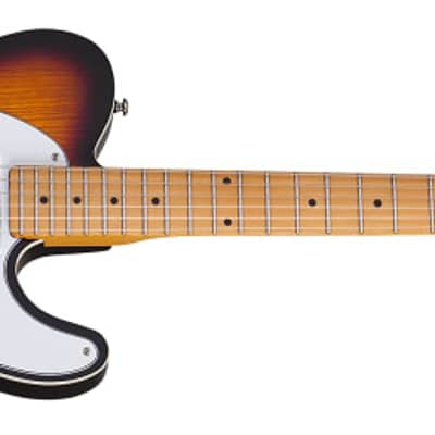 Schecter PT Special Solid Body Electric Guitar 3-Tone Sunburst image 10
