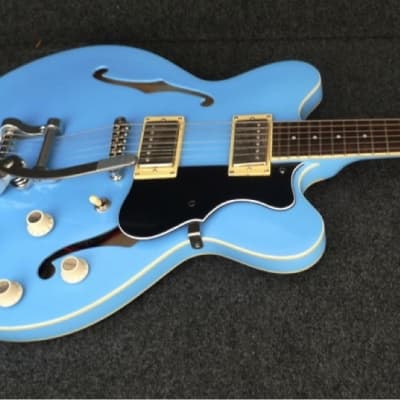 Hofner  Verythin CT 2015  Blue for sale