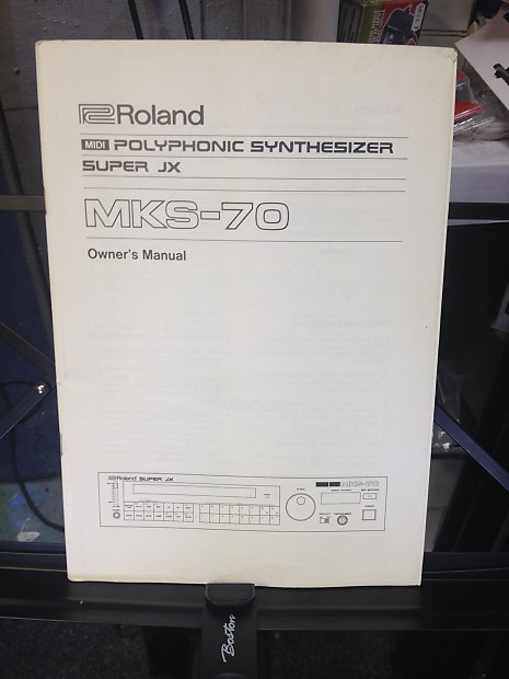 Roland MKS-70 Polyphonic Synthesizer Super JX Owner's Manual image 1
