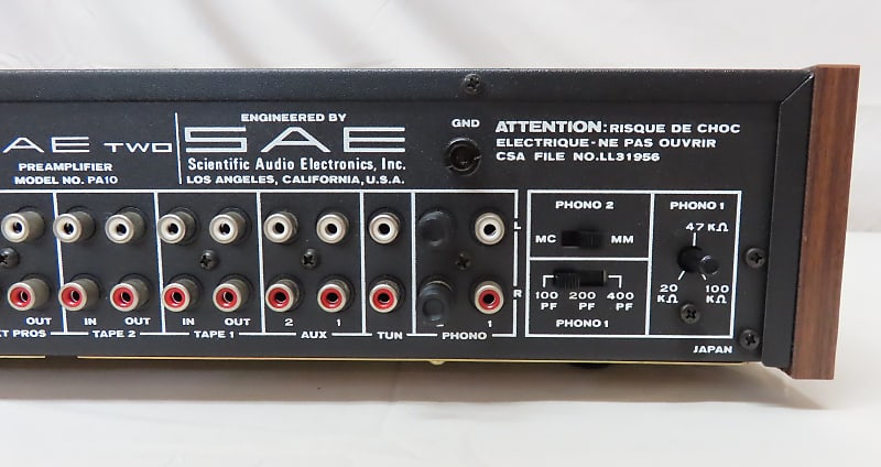 SAE TWO Preamp store PA10