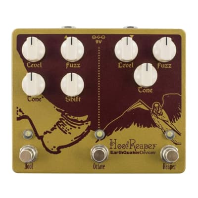 EarthQuaker Devices Hoof Reaper Double Fuzz Pedal with Octave Up for sale