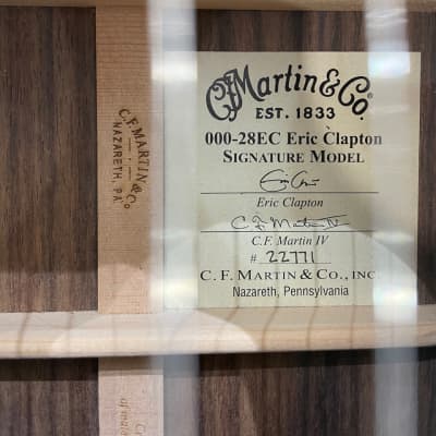 Martin 000-28EC Eric Clapton Custom Signature