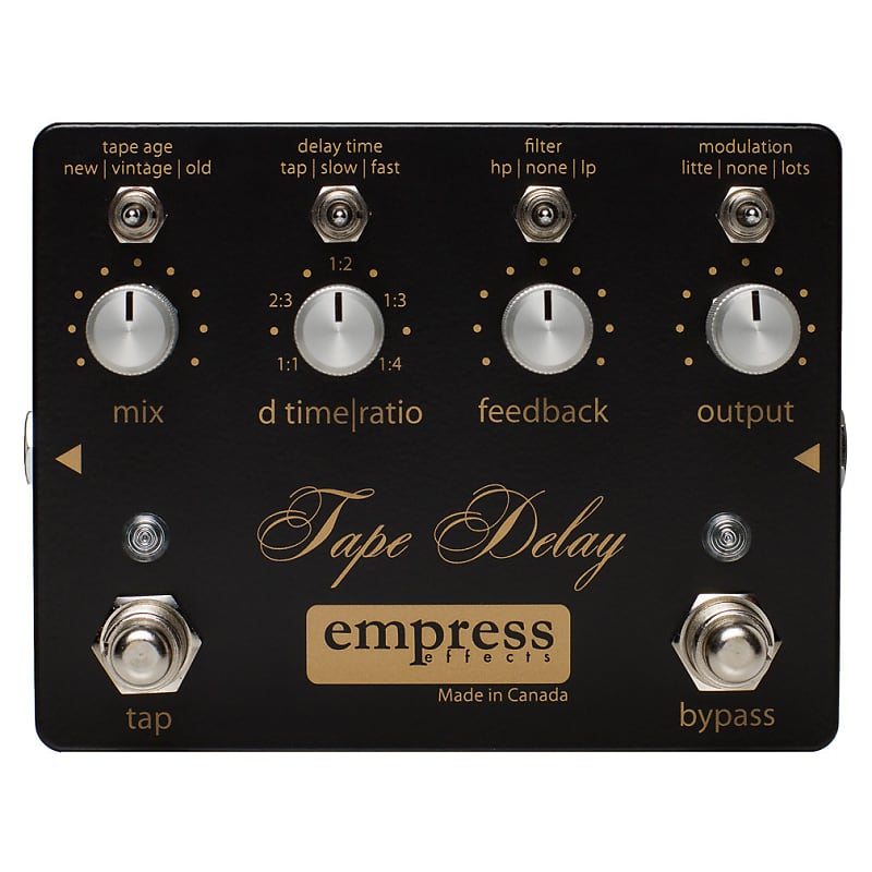 Empress Tape Delay Pedal | Reverb