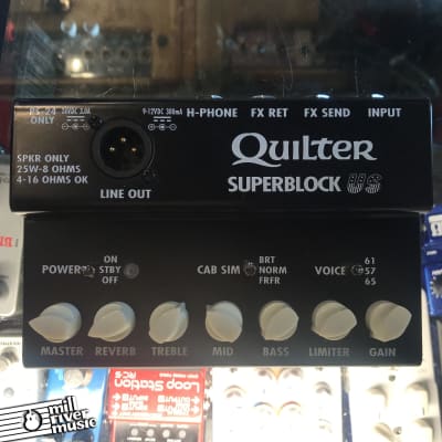 Quilter Superblock US 25-Watt Pedalboard Guitar Amp Used image 2
