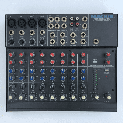 MACKIE 1202-VLZ 12チャンネルミキサー Mackie 1202-VLZ4 12-Channel Mixer | FrontEndAudio.com