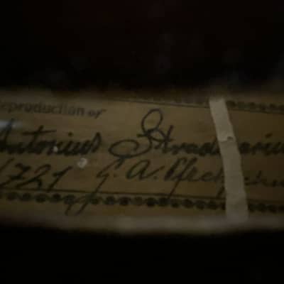 G A Pfretzschner 1721 4/4 Violin 1930's with Case image 3