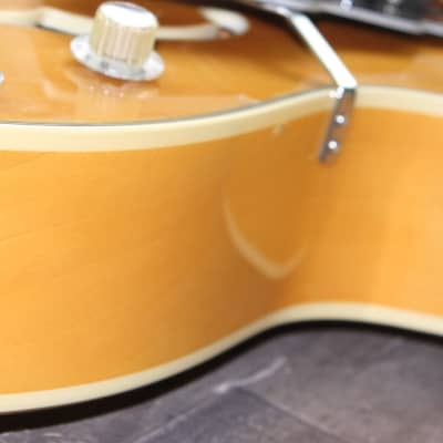 DeArmond X155 1999 Blonde Jazz Guitar with case! image 19