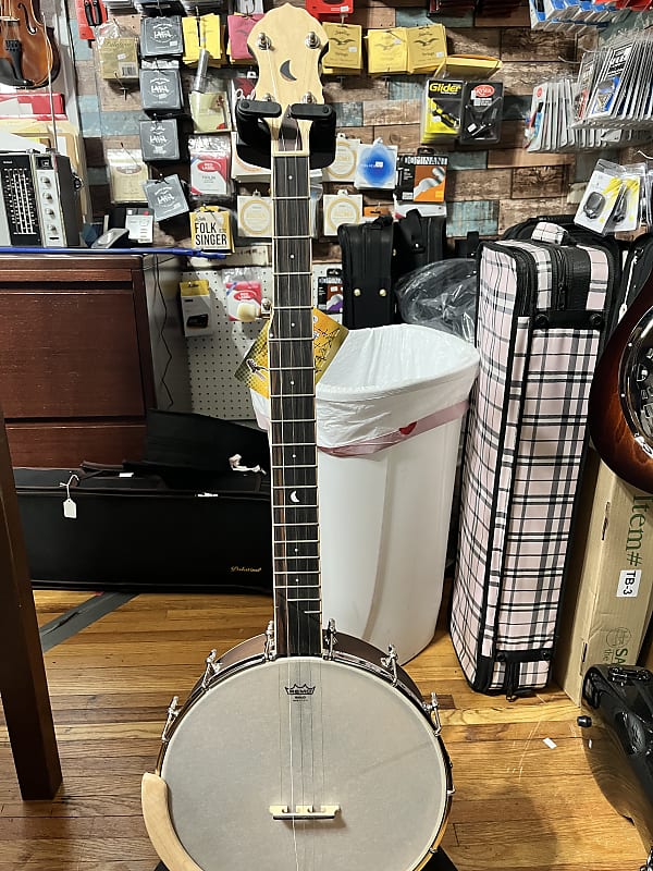 Gold Tone High moon crescent inlay 2023 Stained Reverb