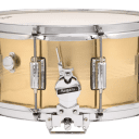 Rogers Dyna-Sonic 6.5x14 7-Line Snare Drum - B7 Brass, 1.2mm shell - 37BN