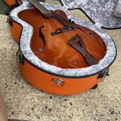 Comins Custom  17” Archtop - 2017 Violin Burst with custom Calton case for sale