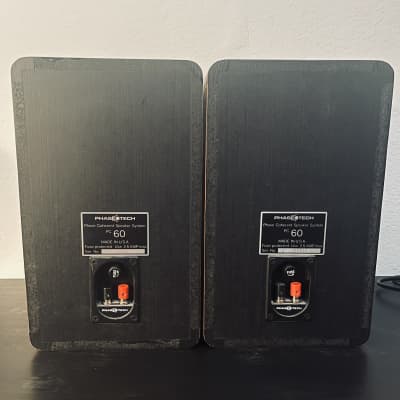 Phase Technology PC60 Rare Vintage Audiophile Bookshelf Speakers image 7