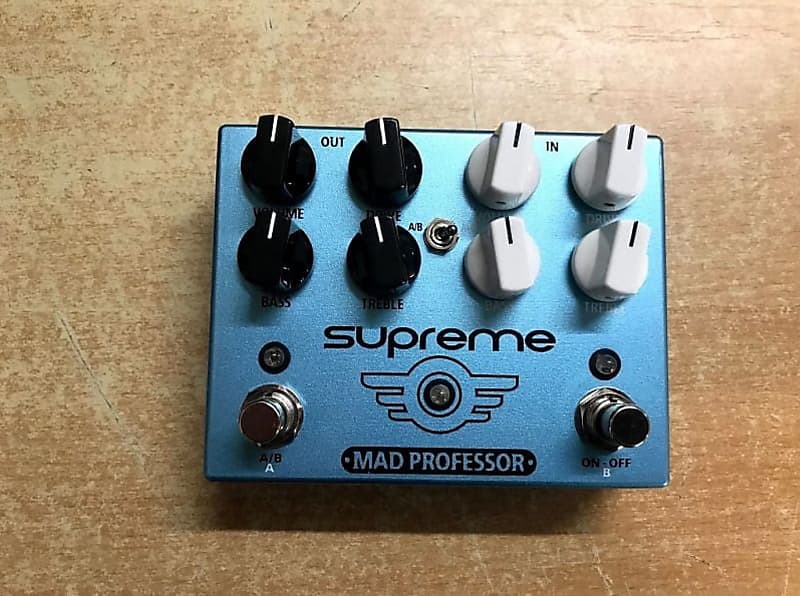 Mad Professor Supreme 2 Channel Overdrive Pedal w/ Original box