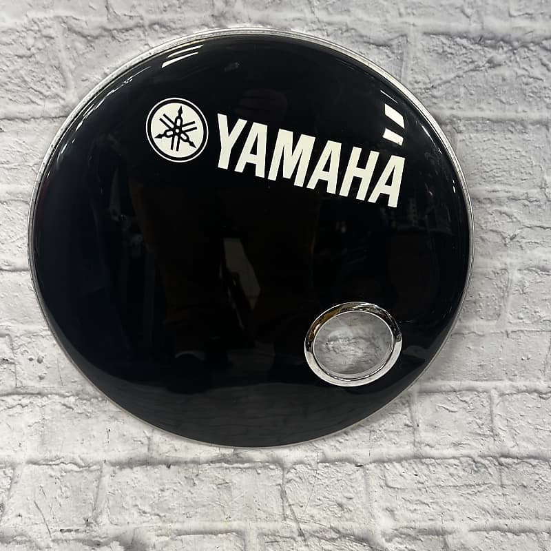 Yamaha 20 Bass Drum Head with Port Hole Reverb